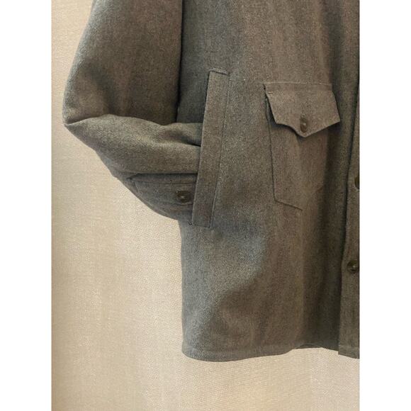 vtg IN4MATION Wool Shirt Jacket m large - Picture 5 of 13